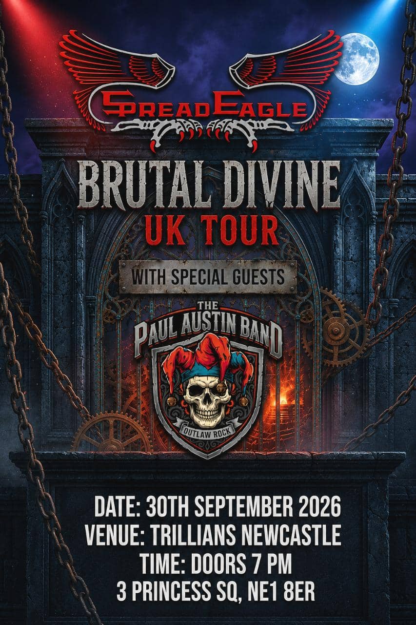 UK Tour Trillians poster